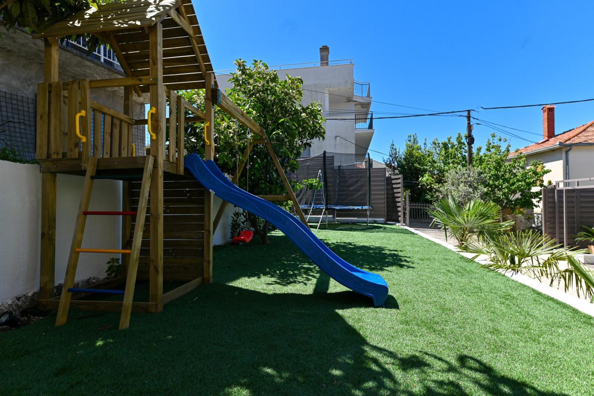 Villa Costa Blu With Pool By The Sea Trogir Buitenkant foto